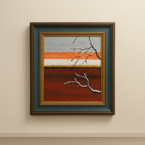 Painting Winter Bloom